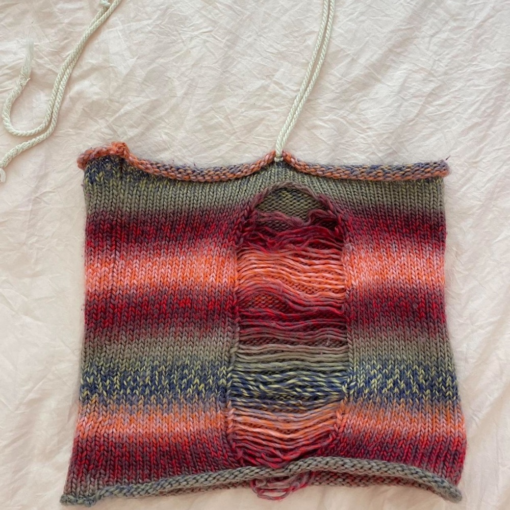 crochet beachy tube top